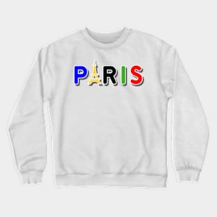 Paris olympics colors Crewneck Sweatshirt